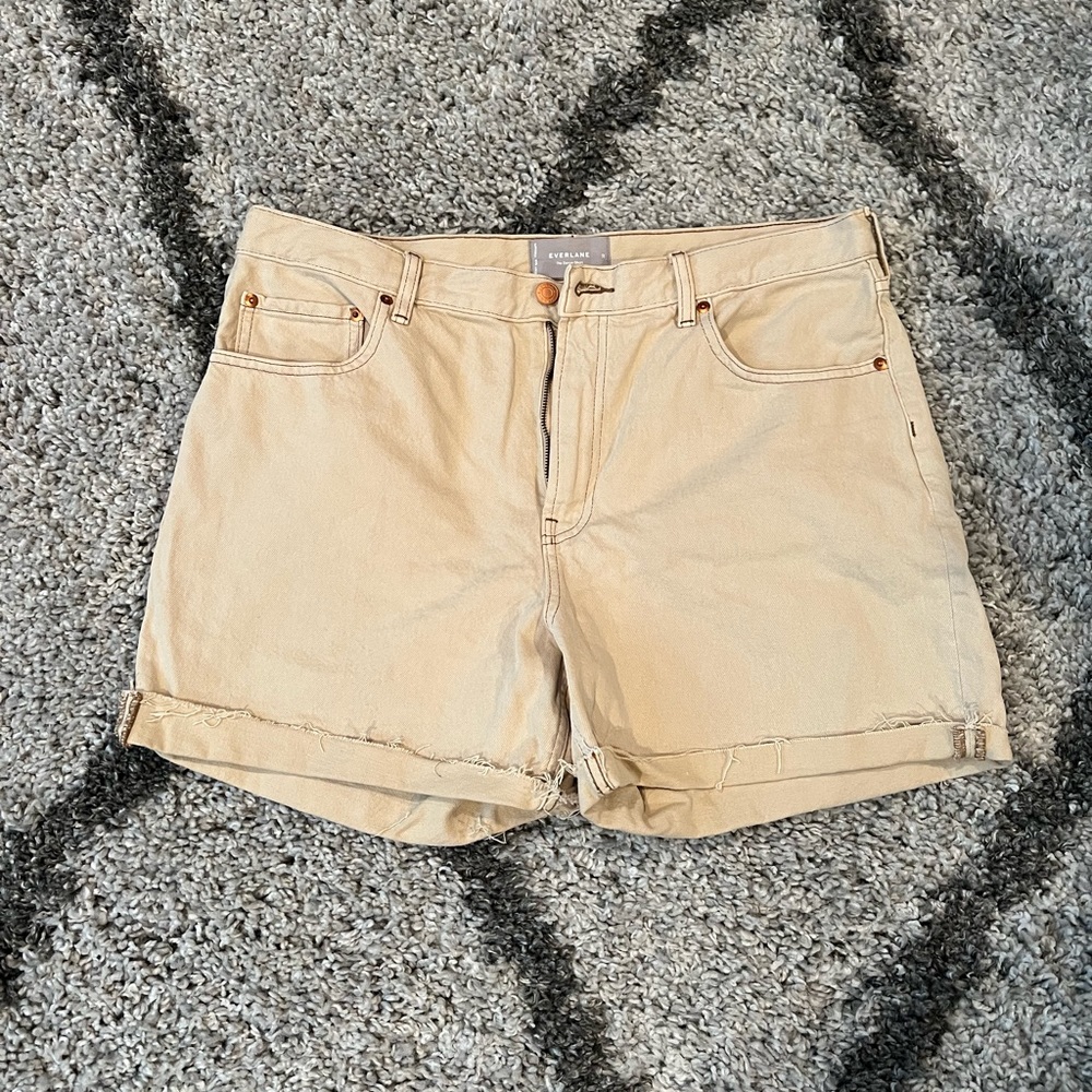 Everlane Denim Short in Ecru - Size 32